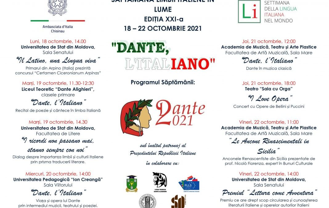 Săptămâna Limbii Italiene în Lume
