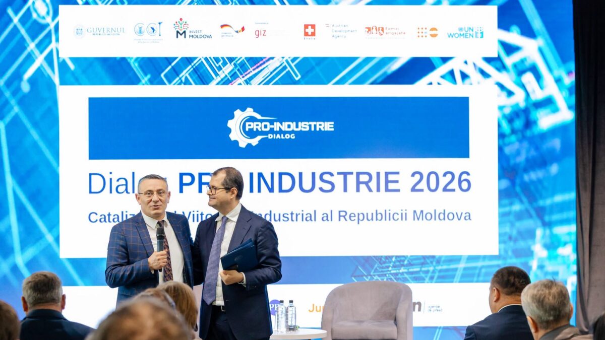 Conferenza „Dialog PRO-Industrie: Il catalizzatore industriale della Repubblica Moldova”